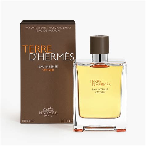 hermes eau intense vétiver eau de parfum|terre red intense.